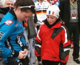 Gabby Day signs an autograph. ©Renner Custom CX Team