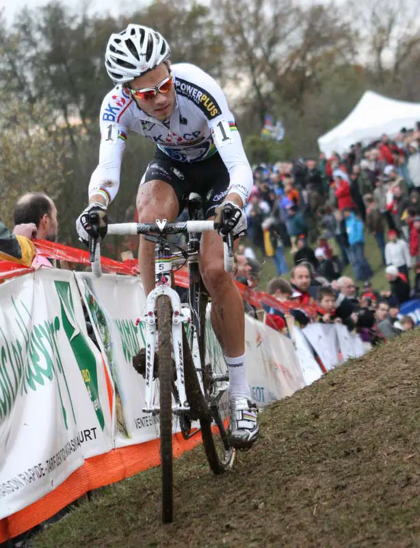 Niels Albert at the Nommay World Cup. ? Bart Hazen