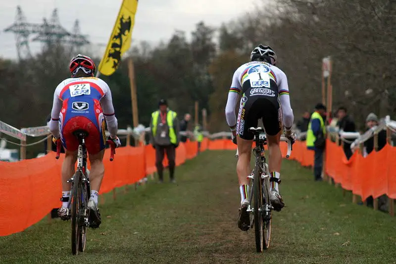 Down to a duel - Stybar and Albert. ? Bart Hazen