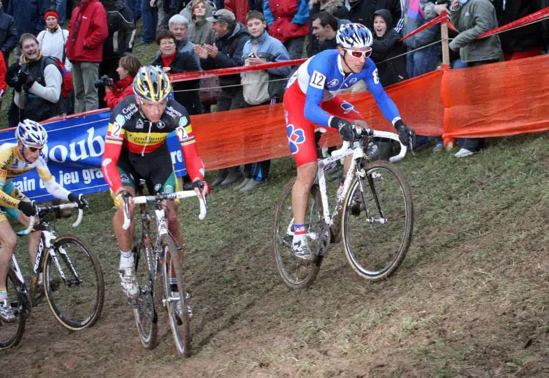 The chasers pursuing Stybar and Albert. ? Bart Hazen