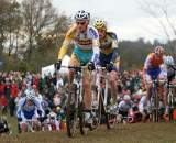 Kevin Pauwels leads a chase at Nommay. ? Bart Hazen