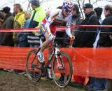 Stybar navigates an off-camber section of the World Cup course. ? Bart Hazen