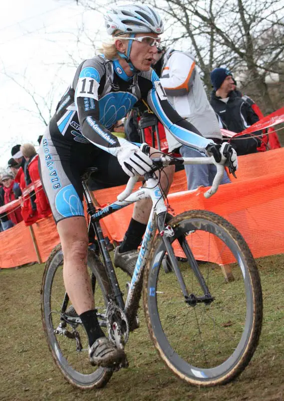 American Sue Butler rode a strong race to finish 17th. ? Bart Hazen