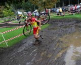 Field runs through the mud. ©  Jeff Bramhall