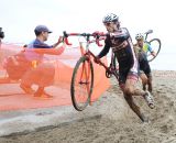 The sand run gave racers a break from the mud. ©  Jeff Bramhall
