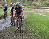 Luke Keough hits the mud. ©  Jeff Bramhall