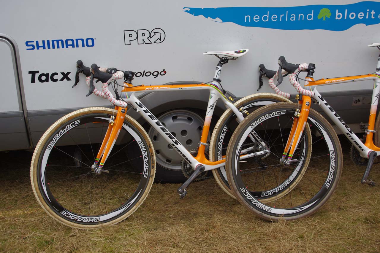 The bikes of Marianne Vos. ? Jonas Bruffaerts