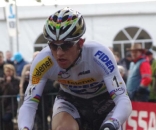 Zdenek Stybar racing in a new jersey in Oostmalle. ? Jonas Bruffaerts