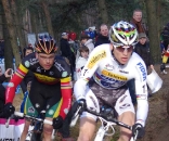 Nys (l) chases Stybar through a tight turn. ? Jonas Bruffaerts