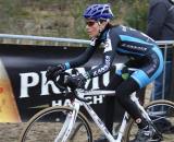 Christine Vardaros racing in Oostmalle. ? Dirk Verhelst