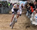 World Champion Zdenek Stybar carves through the sand in Oostmalle. © Bart Hazen