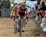 Sven Nys hit a rare high note this season taking the GVA overall. ? Bart Hazen