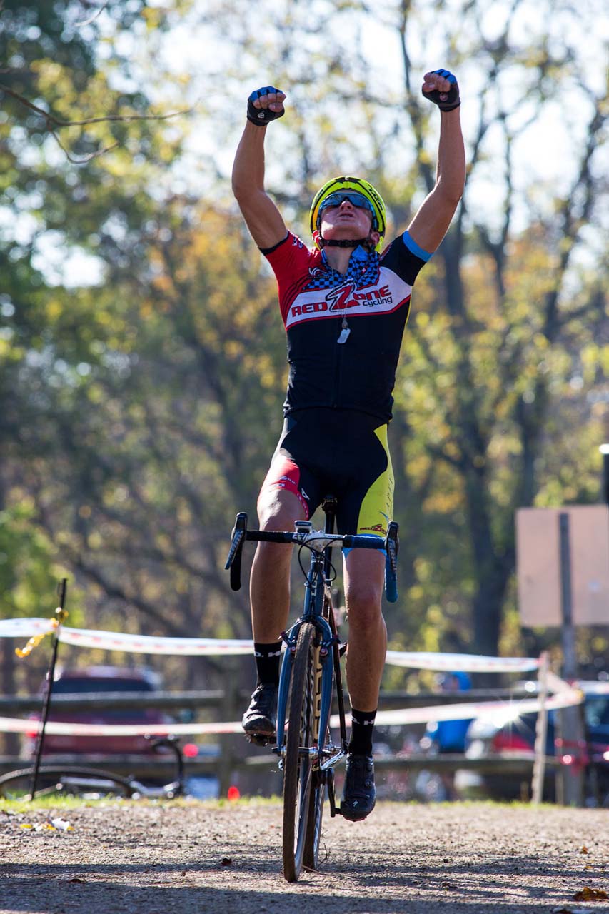 Gavin Haley takes the win. © Kent Baumgardt