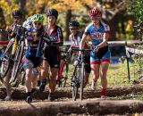 The Women's field in chase of Mackenzie Green. © Kent Baumgardt