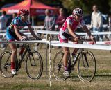 Mackenzie Green, right, and Sierra Siebenlist giving chase. © Kent Baumgardt