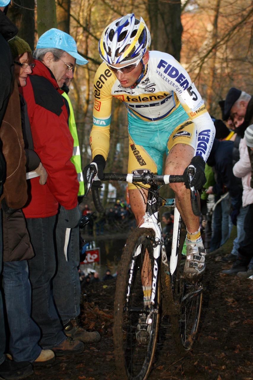 Kevin Pauwels did everything he could to stay with Albert.  ? Bart Hazen 