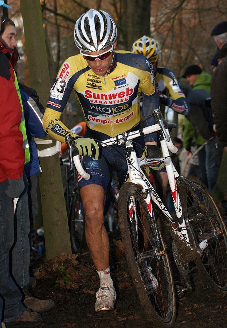 Sven Vanthourenhout, who has been riding well recently, finished 10th. ? Bart Hazen