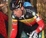 Sven Nys was forced to make up a lot of ground after a slow start. ? Bart Hazen 