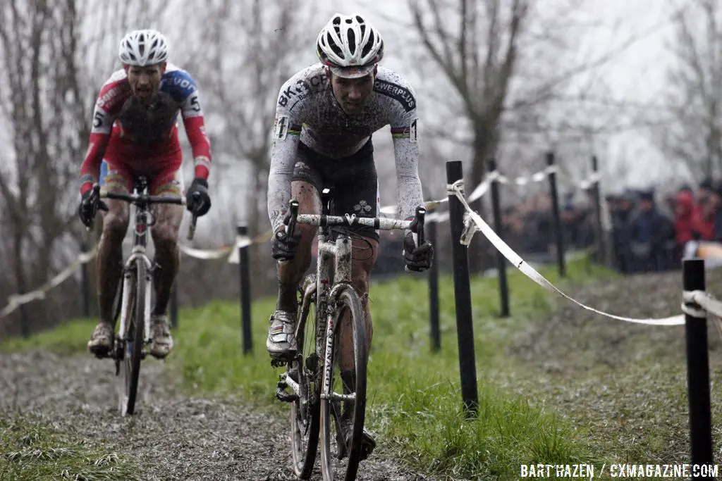 Niels Albert and Klaas Vantornout  © Bart Hazen