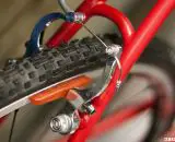 Retrotec's cyclocross bike also displayed Paul Component's latest mini V-brake, the MiniMoto. © Cyclocross Magazine