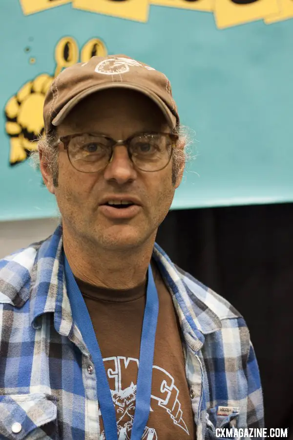 Paul Sadoff of Rock Lobster at NAHBS 2012. ©Cyclocross Magazine