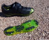 The sole is carbon and rubber. © Cyclocross Magazine