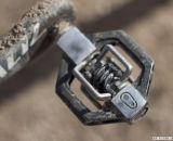 No titanium here - Crankbrothers Candy 3 pedals. 2014 Junior Cyclocross National Champion Peter Goguen's Specialized CruX Carbon Pro bike. © Cyclocross Magazine