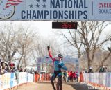 Petrov Takes Junior 15-16 Win at the 2014 National Cyclocross Championships. © Brian Nelson