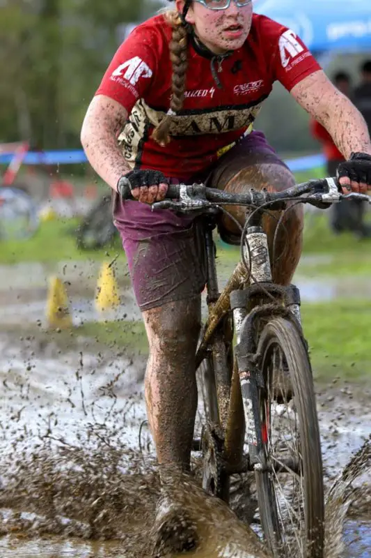 High school Junior churning the mud ©Matt Haughey