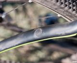 The Pivot Vault has the option to run either disc or cantilever brakes. When not in use, the cantilever mounts are plugged to keep dirt out.  © Cyclocross Magazine