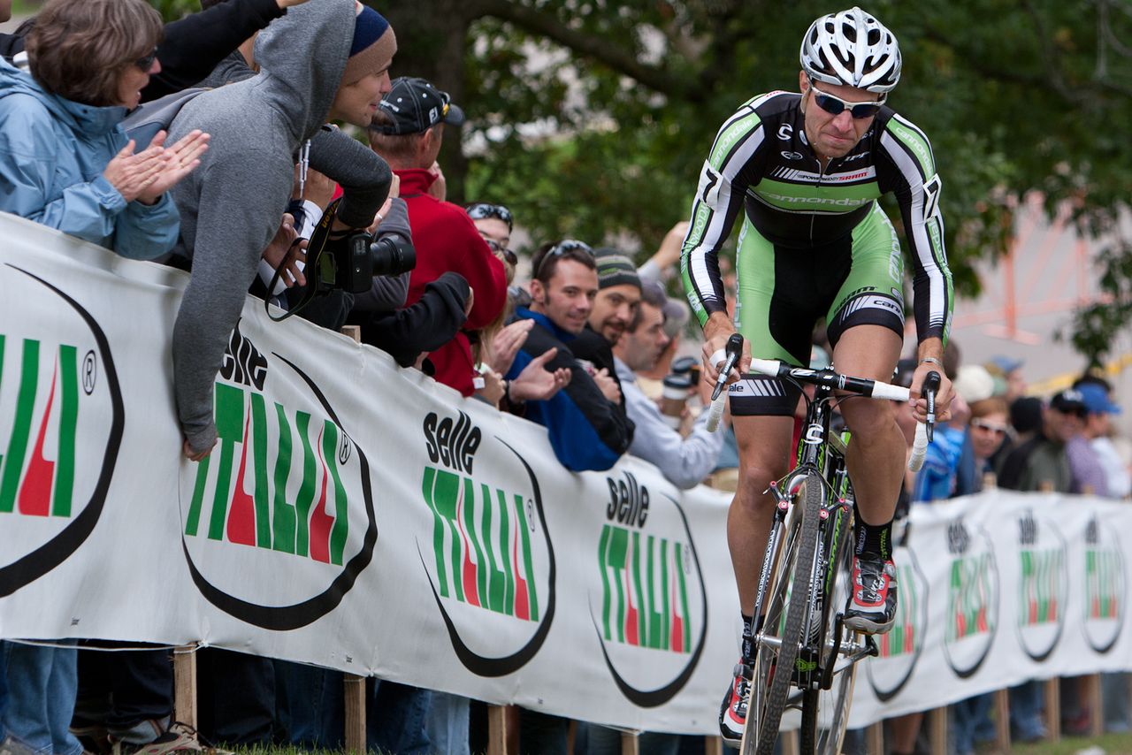 Powers does his name proud on the climb. © Wil Matthews