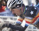 Wondering what could have been. Pete Webber at the finish, with 3rd place. Masters Men 40-44. © Cyclocross Magazine
