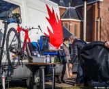 Canadian fixing a bike