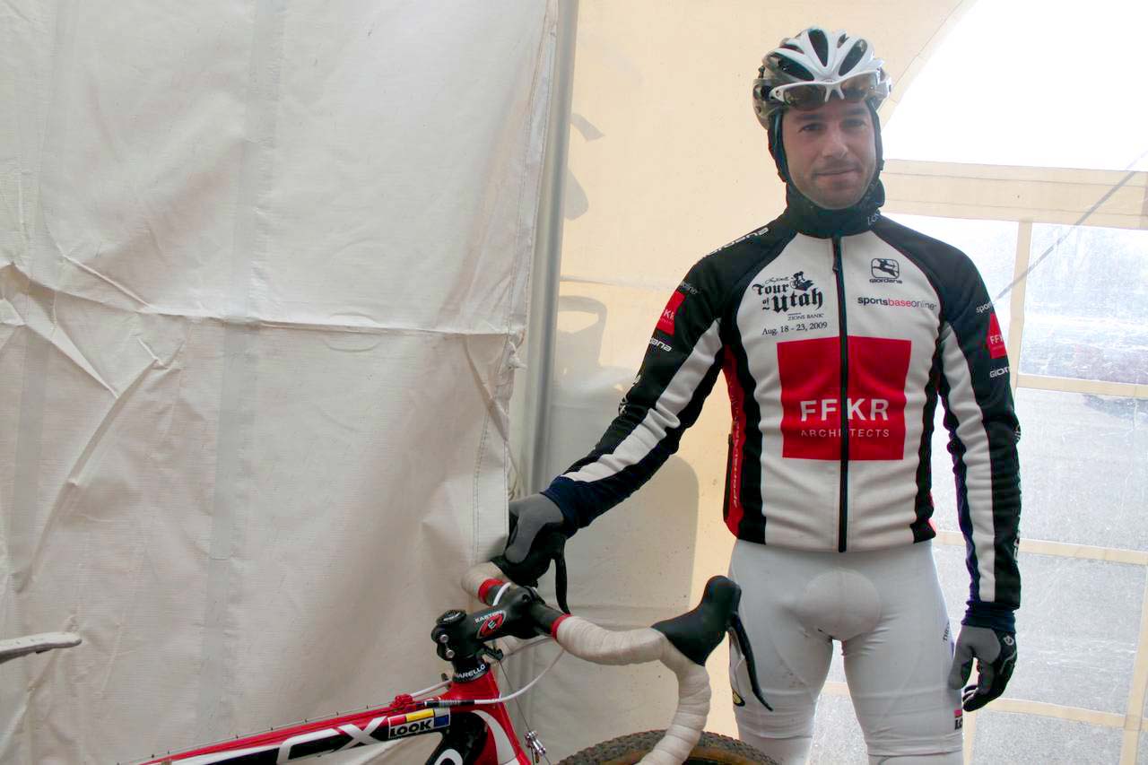 Goulet is hoping his Pinarello will carry him to the podium in Bend. ? Cyclocross Magazine