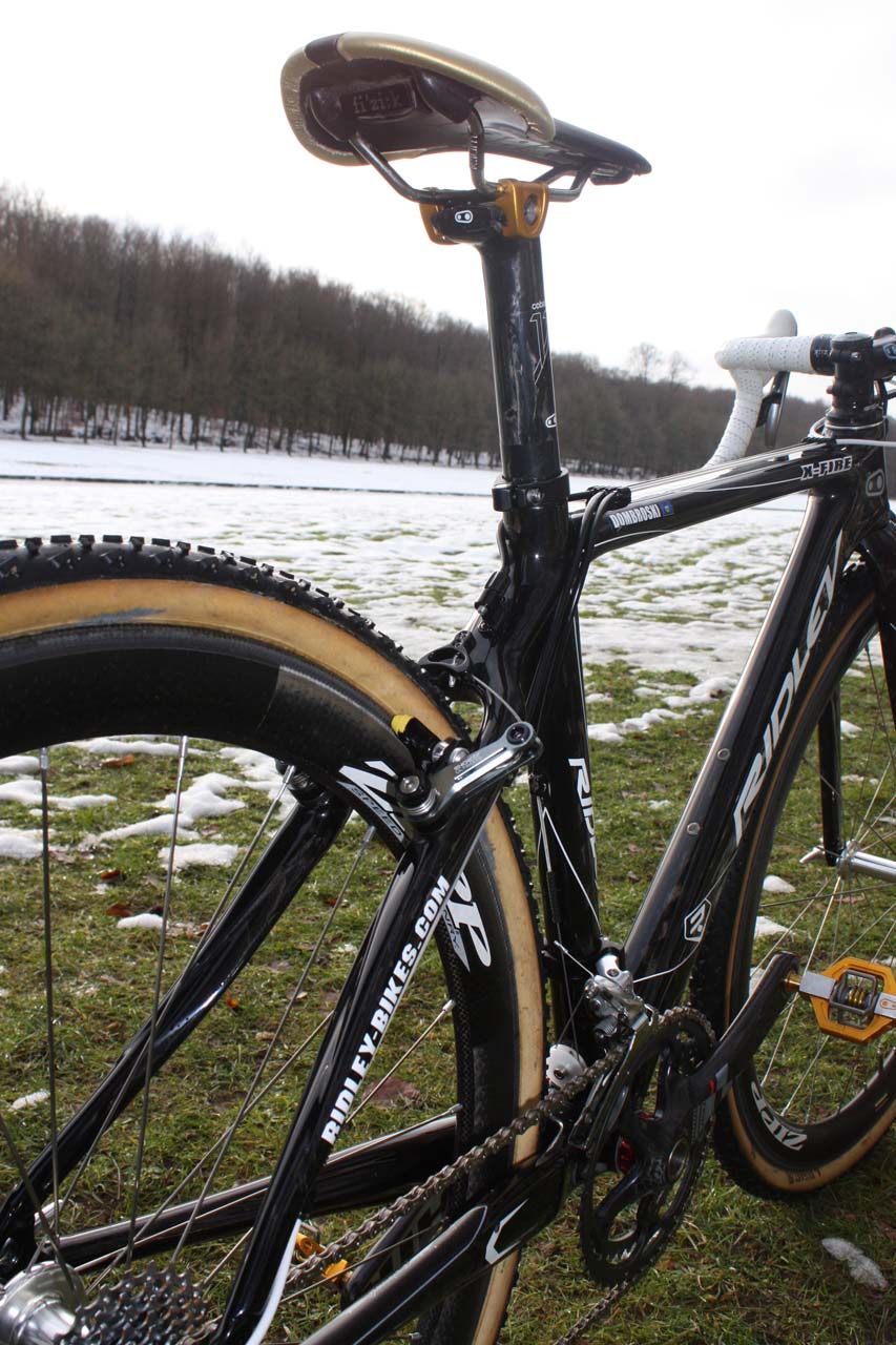 Dugast tires and Zipp wheels are a proven combination. © Matt Roy