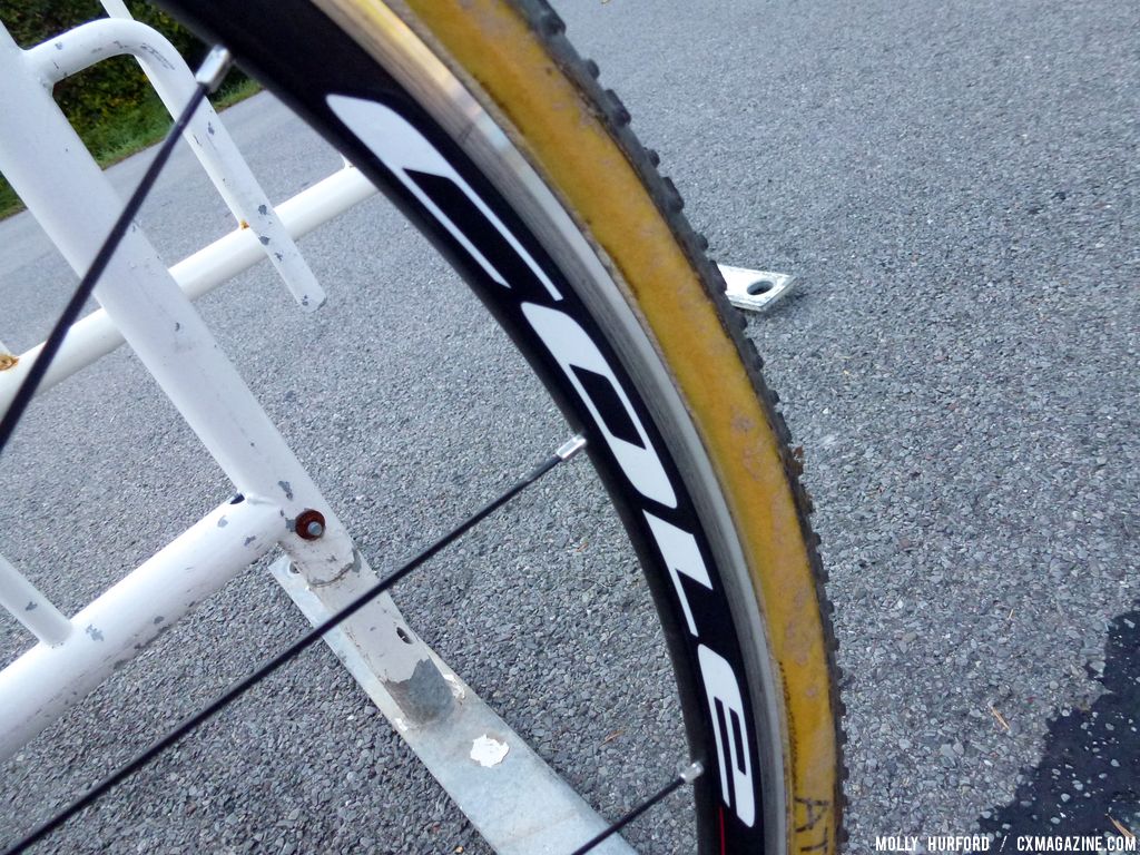 Cole wheels were designed with help from Sachs. © Cyclocross Magazine