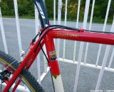 Seatpost is Zipp, and note the detail on the paint job.© Cyclocross Magazine