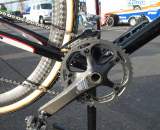 Anthony runs SRAM Red, with the exception of the Force front derailleur cage. ? Cyclocross Magazine