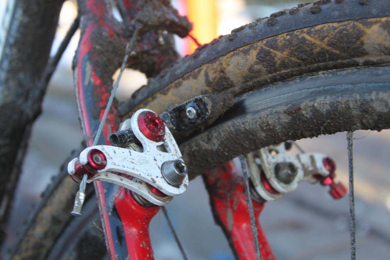 EuroX brakes provide good stopping even when conditions deteriorate. © Cyclocross Magazine