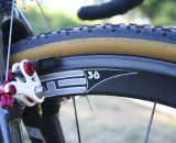 Page wraps the Edge Composites wheels with Challenge Grifos. © Cyclocross Magazine