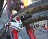 EuroX brakes provide good stopping even when conditions deteriorate. © Cyclocross Magazine