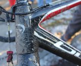 Tapered head tubes are a new trend in 'cross. © Cyclocross Magazine