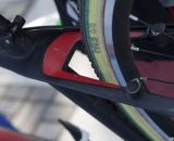 FMB SSC tubulars with custom Australian Champ  colored sidewalls. © Cyclocross Magazine