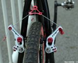 TRP Revox Carbon, SwissStop FlashPRO GHP II brake pads on Mo Bruno Roy's Seven Cycles Mudhoney Pro bike. © Cyclocross Magazine