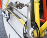 The drivetrain is a simple, elegant affair. © Cyclocross Magazine