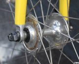 Suntour Superbe Pro High flange hubs has many a retro-grouch drooling. © Cyclocross Magazine