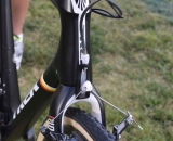 Shimano CX70 brakes provide the modulation. © Cyclocross Magazine