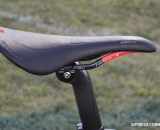 Bontrager's Serano RXL saddle is Nys' choice. © Cyclocross Magazine 