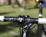 Nys relies on a full Bontrager cockpit, including an alloy RXL handlebar. © Cyclocross Magazine