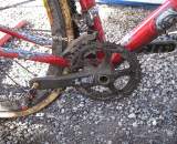 Wells uses a full SRAM Red drivetrain. ? Cyclocross Magazine